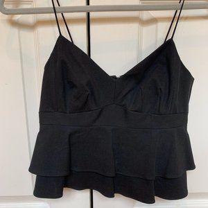 Nanette Lepore Guilty Pleasure Crop Top - Black